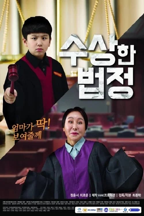 پوستر 수상한 법정